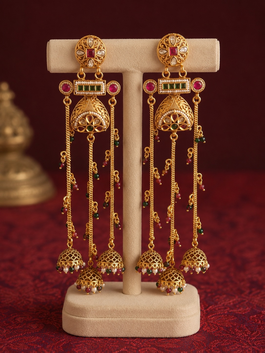 Kashmiri Jhumka Earrings